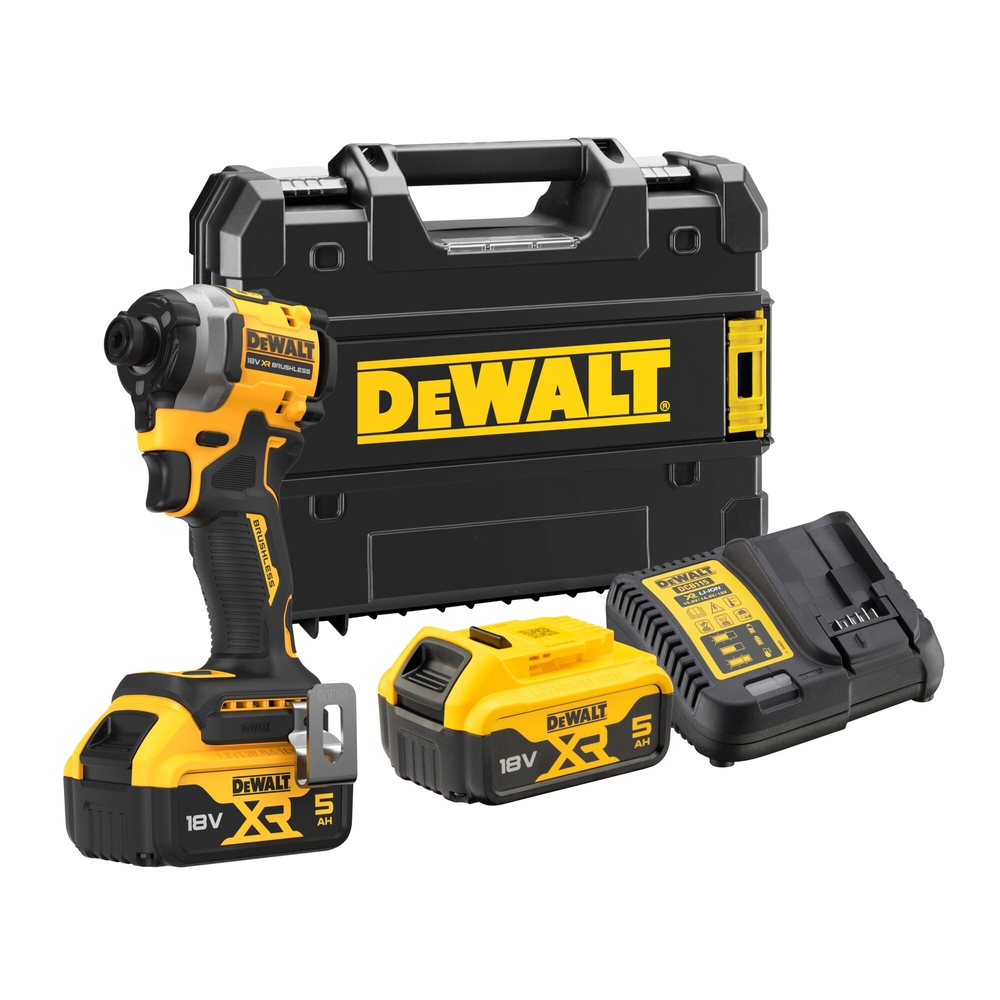 Visseuse à chocs ultra compacte XR 18 V 5 Ah Li-Ion Brushless - DCF850P2T-QW - DEWALT