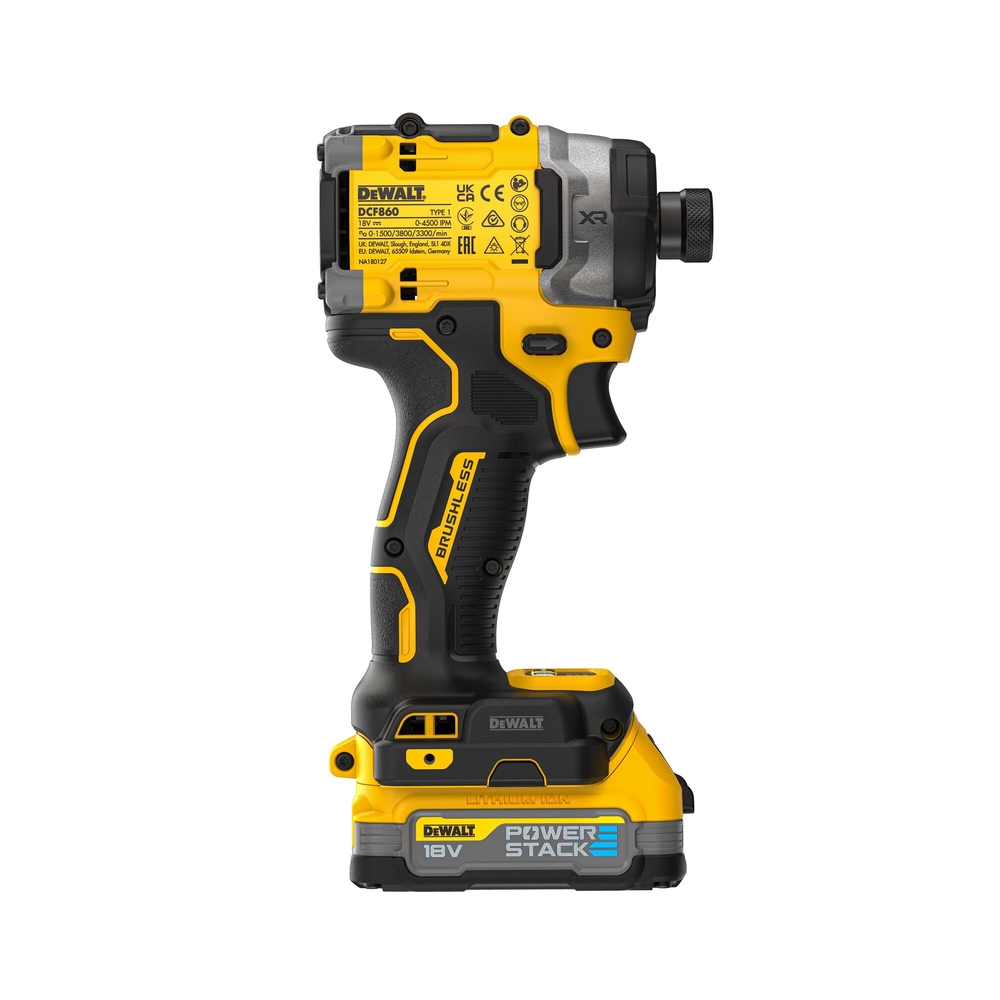 Visseuse à chocs Premium XR 18V 1.7Ah Li-Ion Brushless - POWERSTACK - DCF860E2T-QW - DEWALT