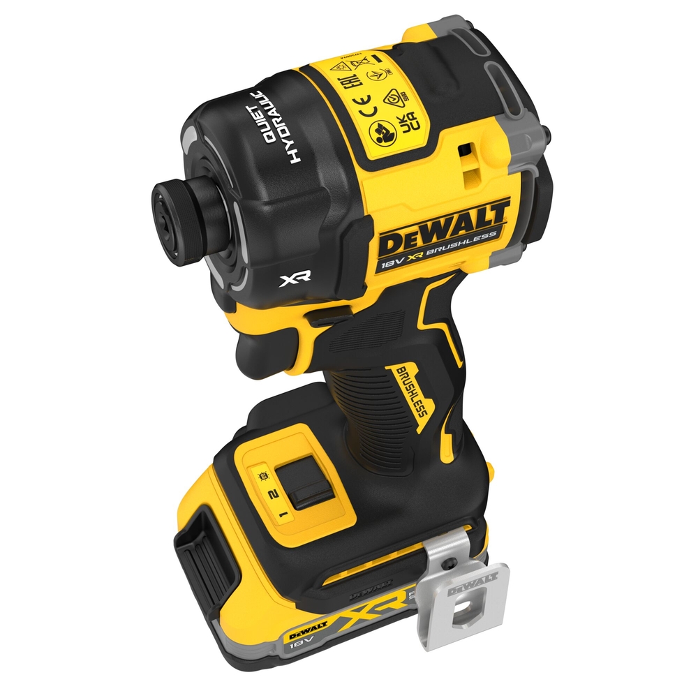 Visseuse à chocs Premium Hydraulique XR 18V 1.7Ah Li-Ion Brushless - POWERSTACK - DCF870E2T-QW - DEWALT