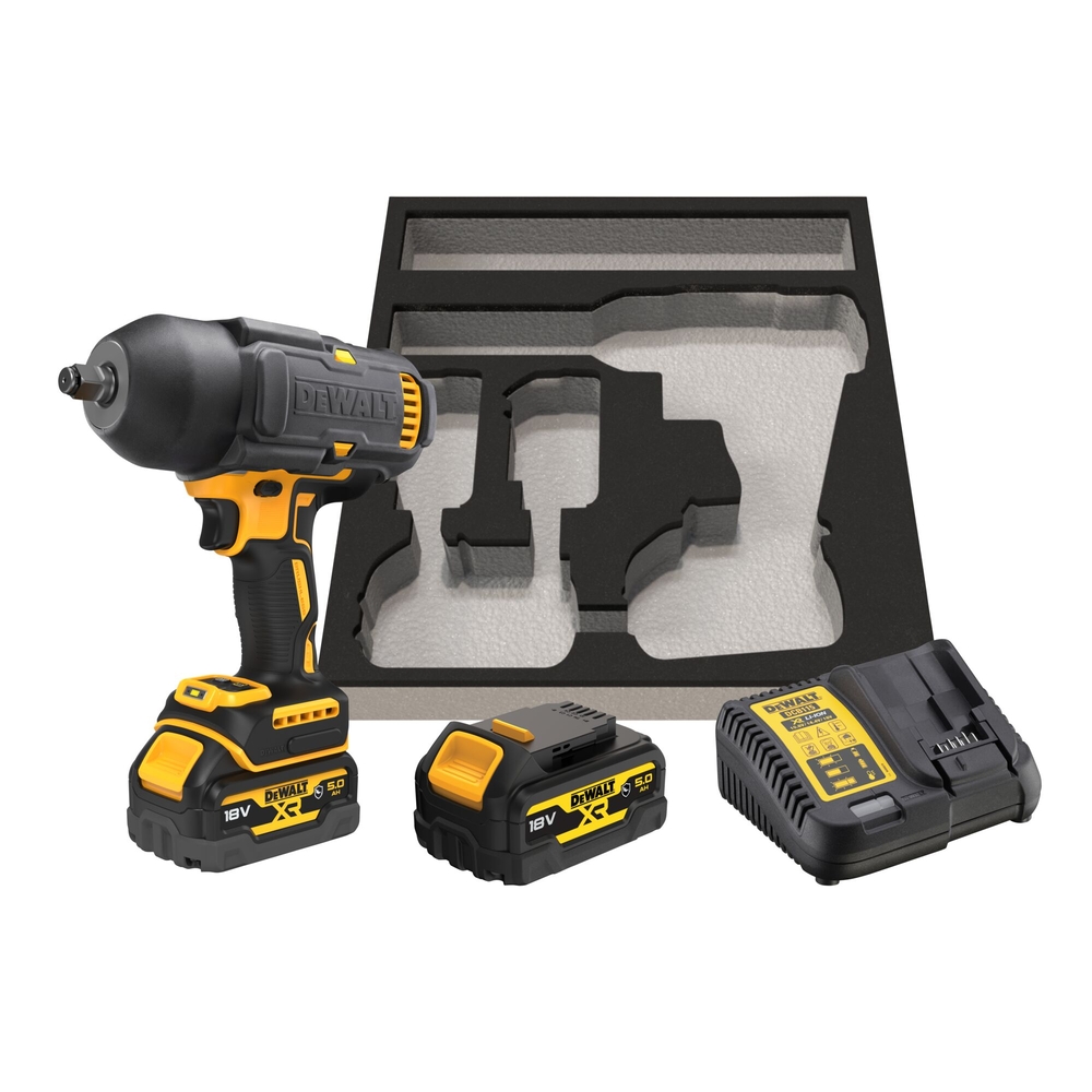 Boulonneuse ½” XR 18 V 5 Ah Brushless 1396 Nm - jonc de sécurité - Pack 