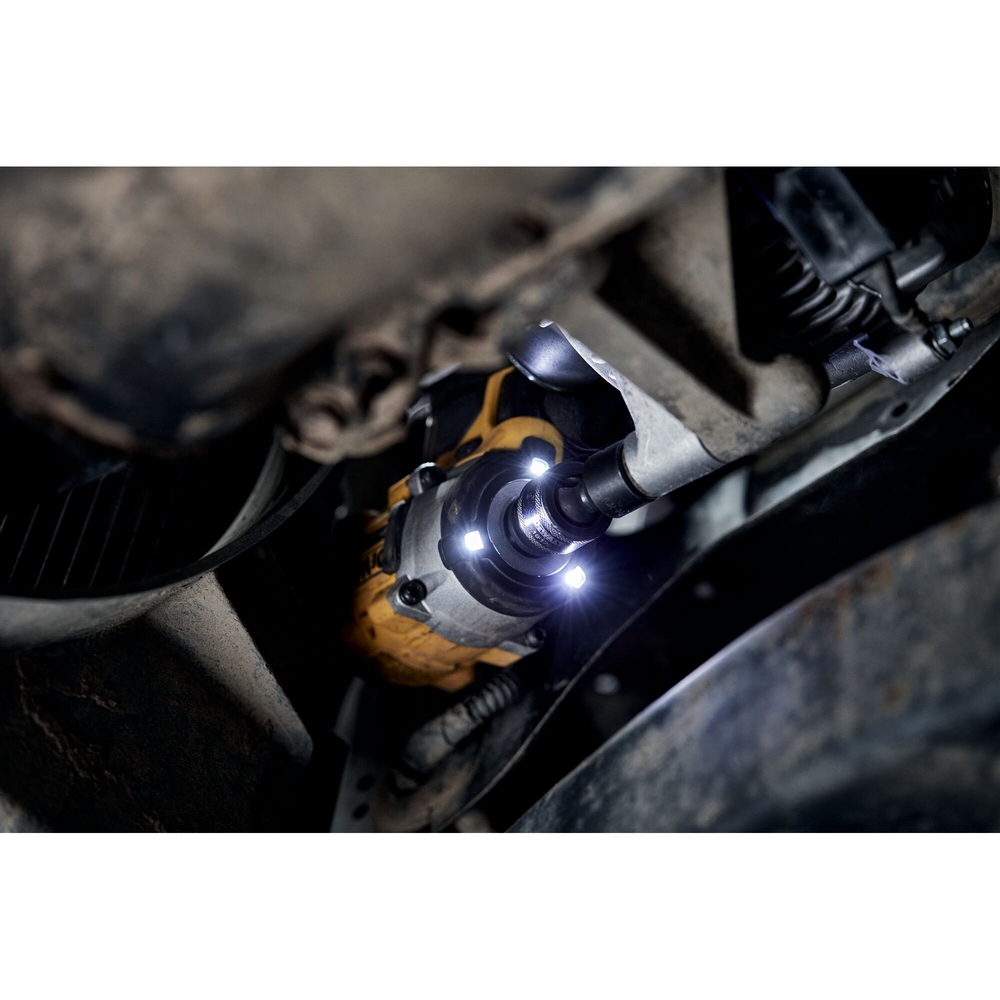 Boulonneuse 1/2'' XR 18V 1,7 Ah Brushless 406 Nm - jonc de sécurité - POWERSTACK - DCF921E2T-QW - DEWALT
