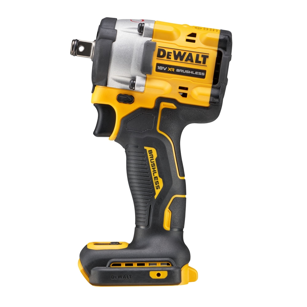 Boulonneuse à chocs 1/2'' compacte XR 18 V Brushless 406 Nm - jonc de sécurité - DCF921NT-XJ - DEWALT