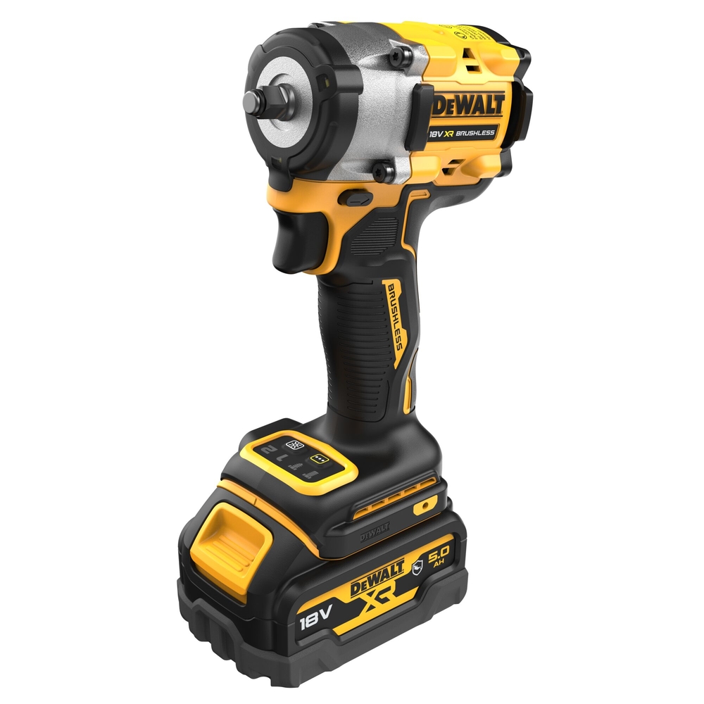 Boulonneuse à chocs 3/8'' XR 18 V 5 Ah Li-Ion Brushless 406 Nm - Pack 