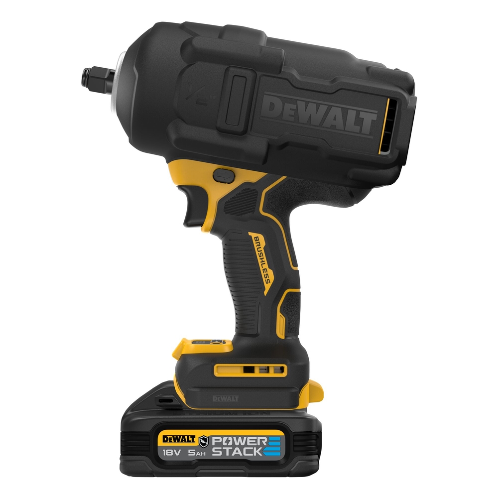Boulonneuse ½” XR 18V 5Ah Li-Ion Brushless 1632 Nm - POWERSTACK renforcée - DCF961H2G-QW - DEWALT
