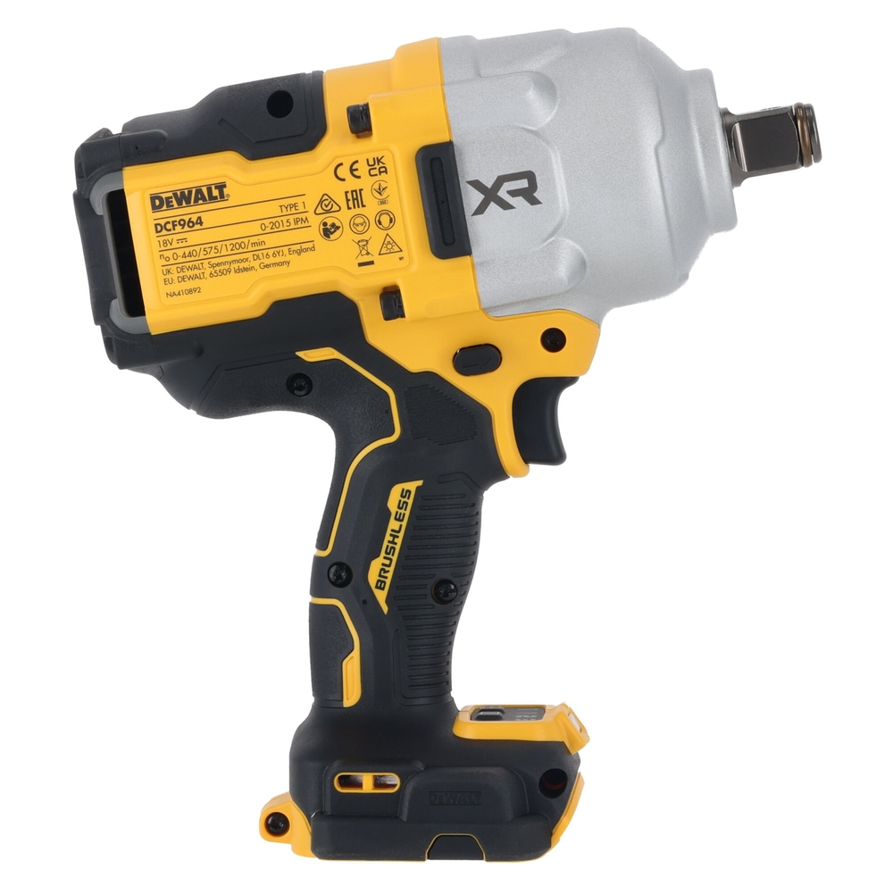 Boulonneuse à chocs ¾” XR 18V Brushless 1925 Nm - jonc de sécurité - DCF964NT-XJ - DEWALT