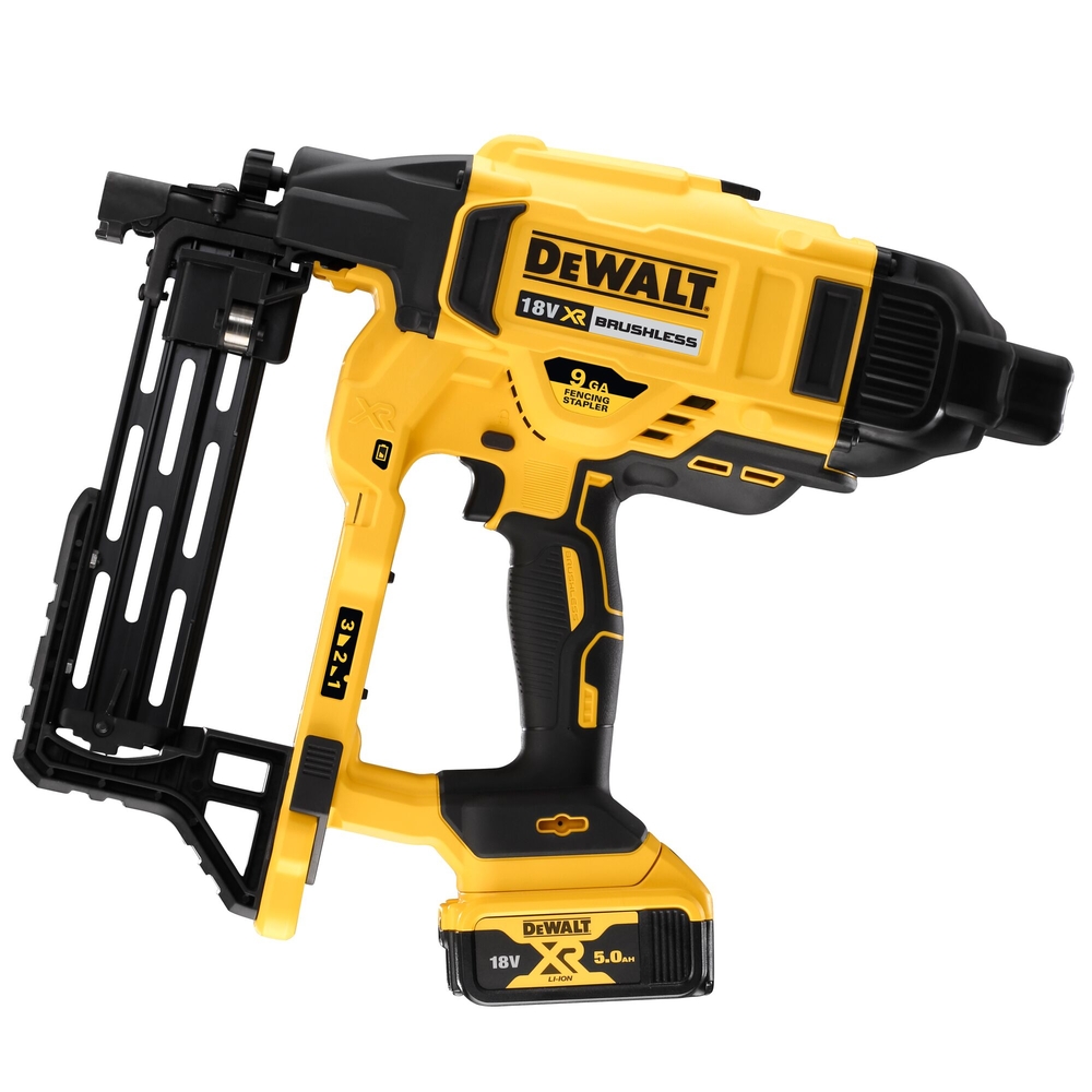 Agrafeuse pour clôture XR 18 V 5 Ah Li-Ion Brushless - DCFS950P2-QW - DEWALT