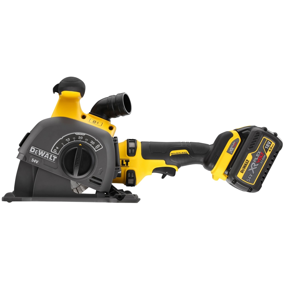 Rainureuse à béton XR FLEXVOLT 54 V 2 Ah Li-Ion Brushless - DCG200T2-QW - DEWALT