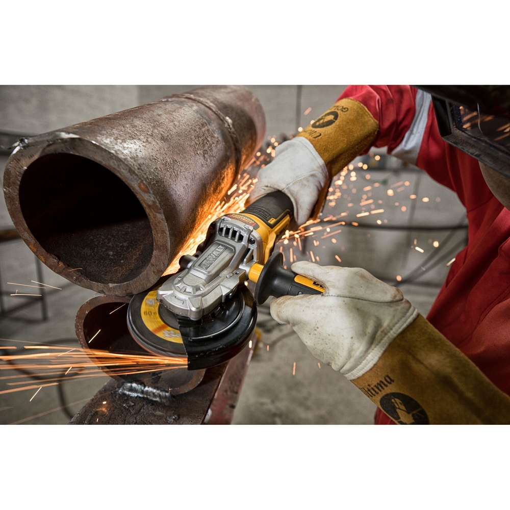 Meuleuse tête plate 125 mm XR 18 V Brushless - DCG405FN-XJ - DEWALT