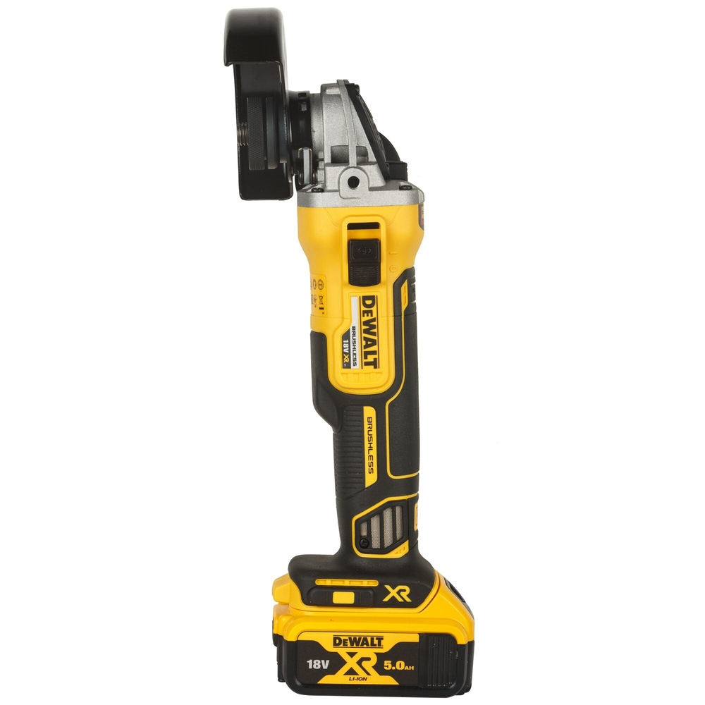 Meuleuse 125 mm XR 18 V 5 Ah Li-Ion Brushless - DCG405P2-QW - DEWALT