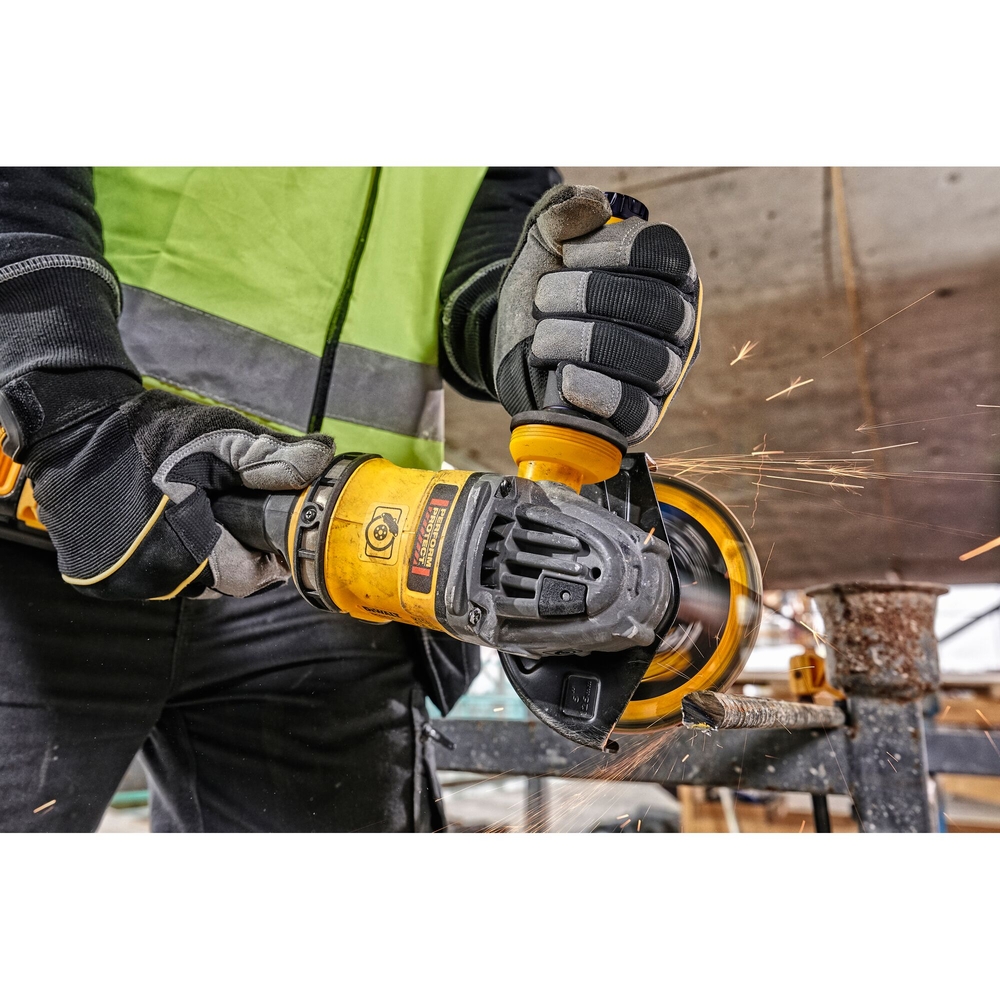 Meuleuse 125 mm XR FLEXVOLT 54V 9Ah Li-ion Brushless - Double sécurité - DCG418SHDX2-QW - DEWALT