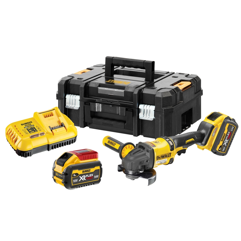 Meuleuse 125 mm XR FLEXVOLT 54 V 3 Ah Li-Ion Brushless - DCG418X2-QW - DEWALT