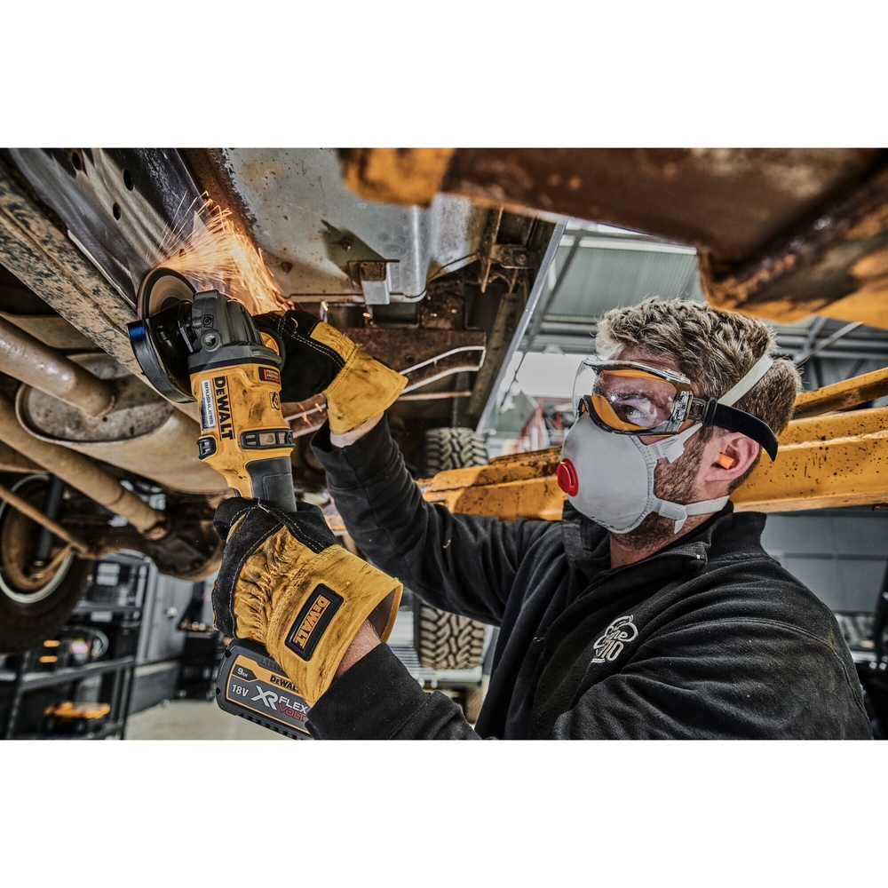 Meuleuse 125 mm XR FLEXVOLT 54 V 3 Ah Li-Ion Brushless - DCG418X2-QW - DEWALT