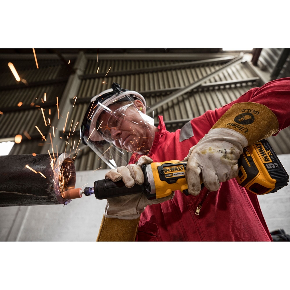 Meuleuse droite XR 18 V Brushless - sans batterie, ni chargeur, pince 6 mm, clé - DCG426N-XJ - DEWALT