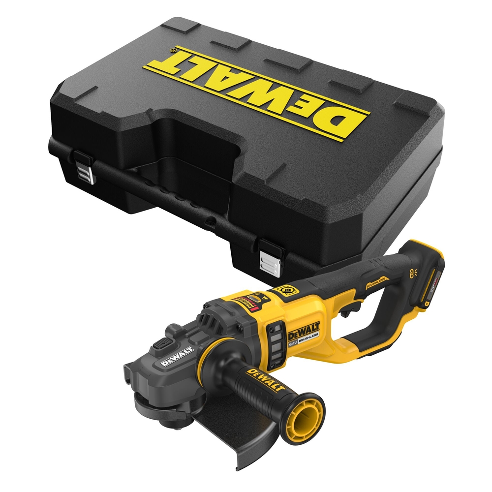 Meuleuse 230 mm XR FLEXVOLT 54V Brushless - Sans batterie ni chargeur, coffret - DCG460NK-XJ - DEWALT