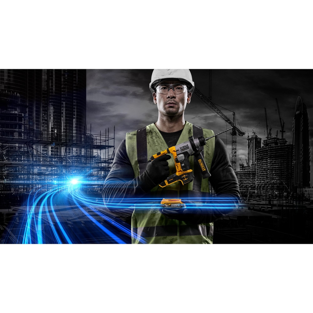 Perforateur SDS-plus XR 18 V 1,7 Ah Li-Ion Brushless 1,4 J - POWERSTACK - DCH172E2T-QW - DEWALT
