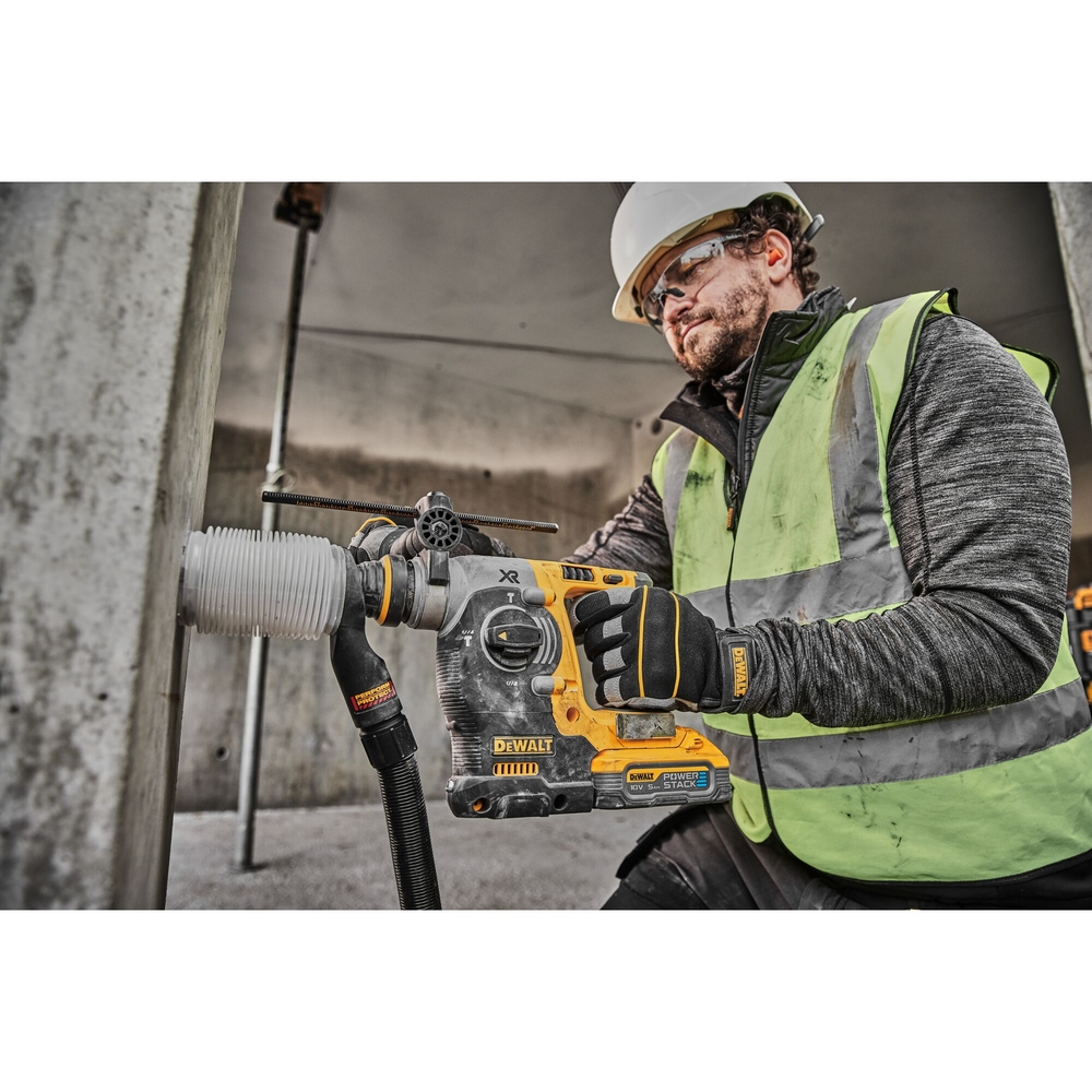 Perforateur SDS-plus XR 18 V 5 Ah Li-Ion Brushless 2,1 J - POWERSTACK - DCH273H2T-QW - DEWALT