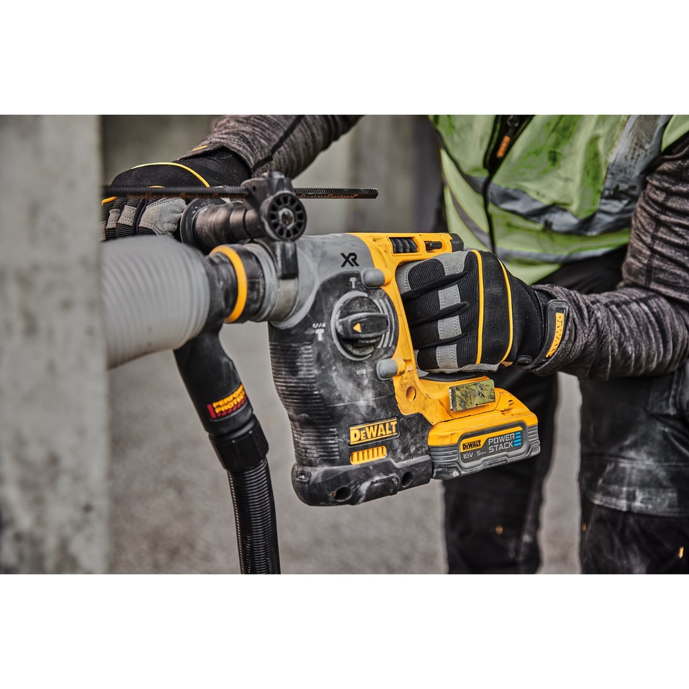 Perforateur SDS-plus XR 18 V 5 Ah Li-Ion Brushless 2,1 J - POWERSTACK - DCH273H2T-QW - DEWALT