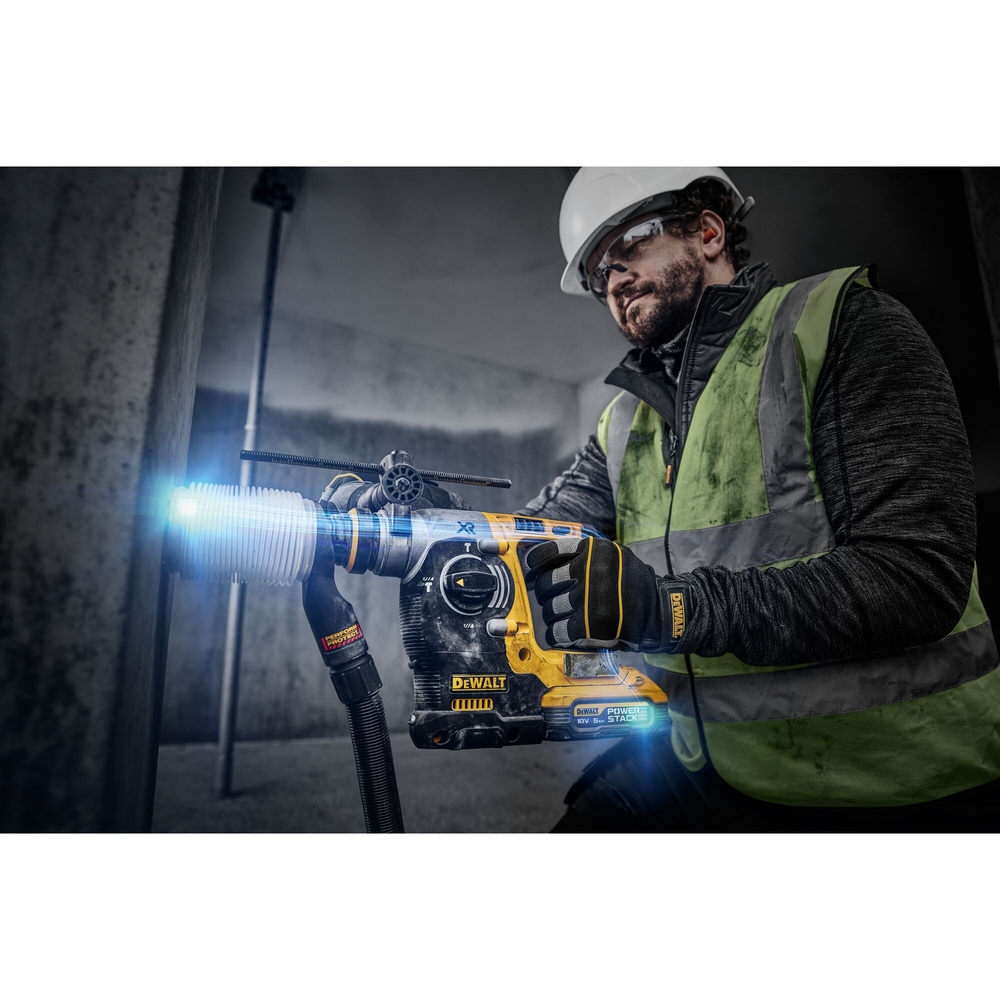 Perforateur SDS-plus XR 18 V 5 Ah Li-Ion Brushless 2,1 J - POWERSTACK - DCH273H2T-QW - DEWALT