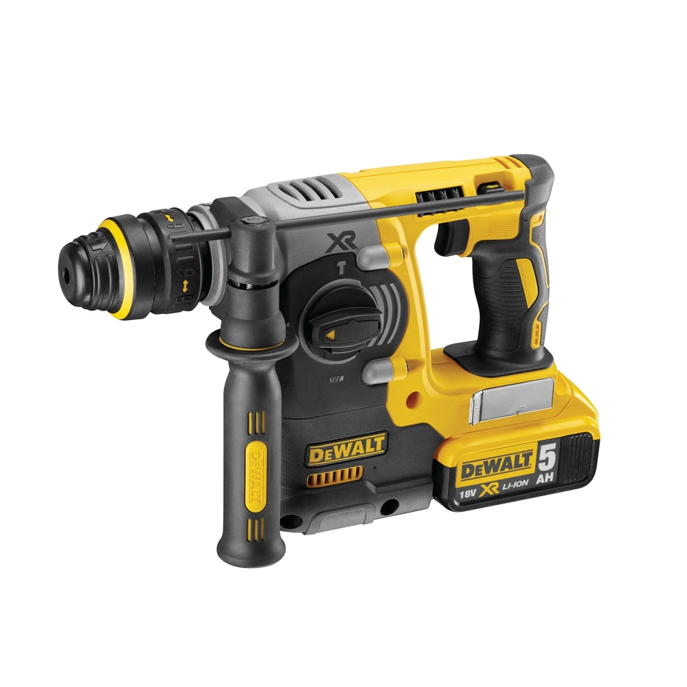 Perforateur SDS-Plus 3 modes 18V Li-ion 5Ah Moteur sans charbon - DCH274P2T-QW - DEWALT