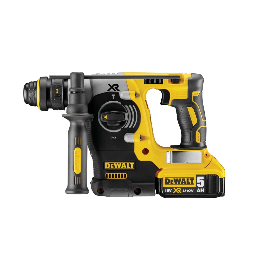 Perforateur SDS-Plus 3 modes 18V Li-ion 5Ah Moteur sans charbon - DCH274P2T-QW - DEWALT