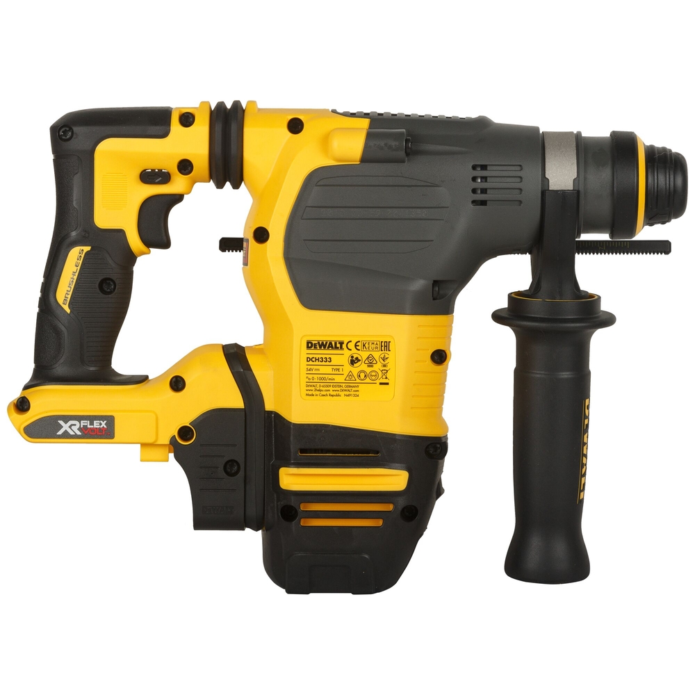 Perforateur SDS-plus XR FLEXVOLT 54 V Brushless 3,5 J - DCH333NT-XJ - DEWALT