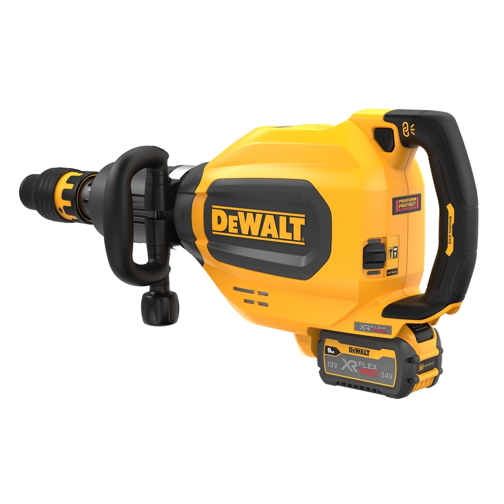 Marteau de démolition SDS-max XR FLEXVOLT 54V 3Ah Li-Ion Brushless 27J - DCH911X3-QW - DEWALT