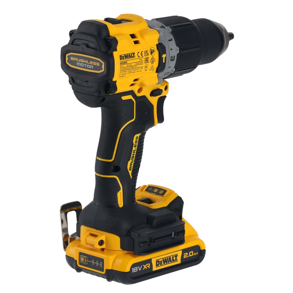 Kit 2 outils 18 V 2 Ah - support mural, cible, 2 batteries 18 V, chargeur, TSTAK - DCK2095D2T-QW - DEWALT