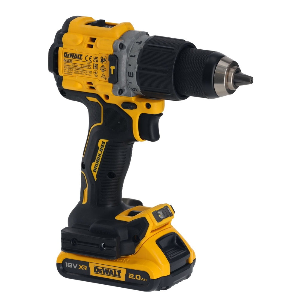 Kit 2 outils 18 V 2 Ah - support mural, cible, 2 batteries 18 V, chargeur, TSTAK - DCK2095D2T-QW - DEWALT