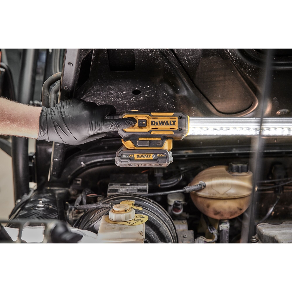 Lampe sous capot pliable XR 12 V / 18 V / 54 V - sans batterie ni chargeur - DCL045-XJ - DEWALT