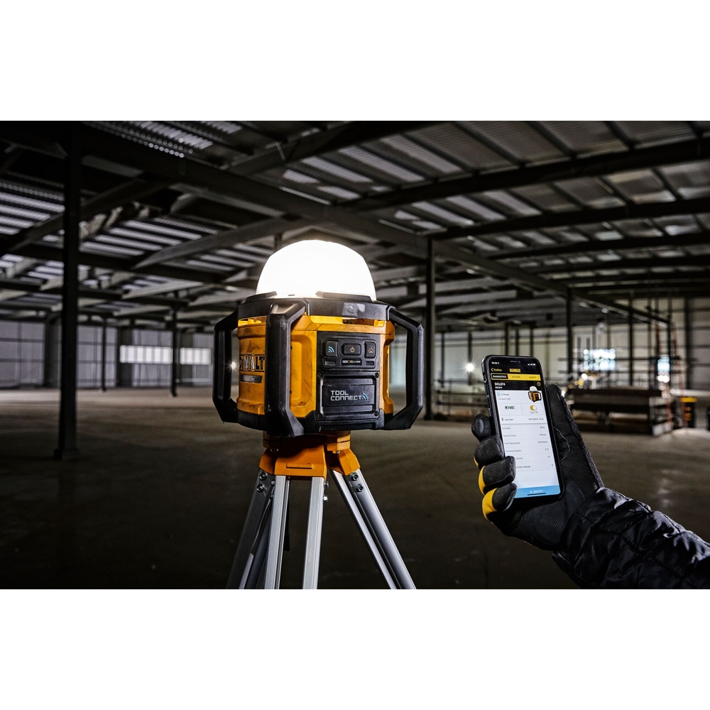 Éclairage de chantier XR 18 V TOOL CONNECT - sans batterie ni chargeur - DCL074-XJ - DEWALT