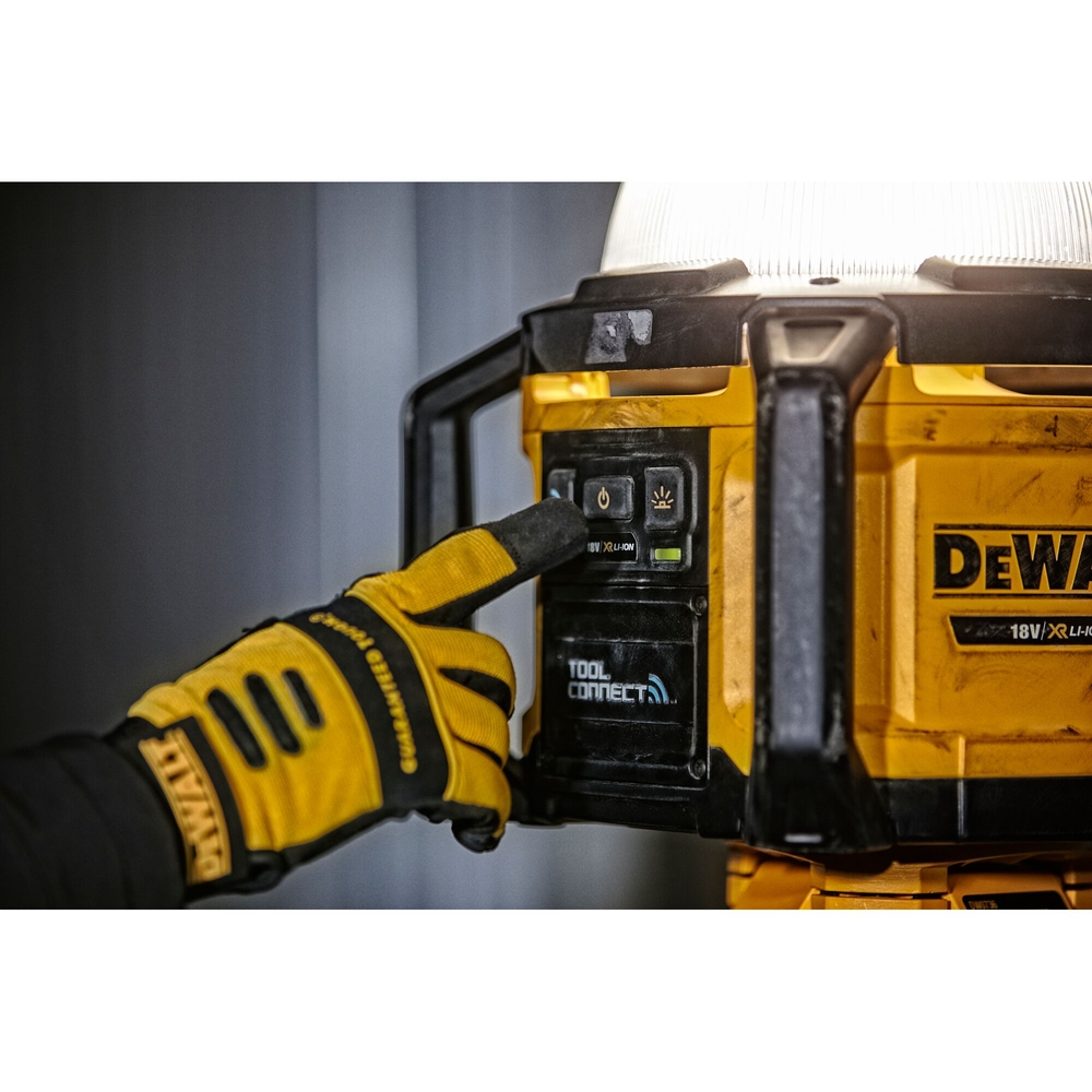 Éclairage de chantier XR 18 V TOOL CONNECT - sans batterie ni chargeur - DCL074-XJ - DEWALT