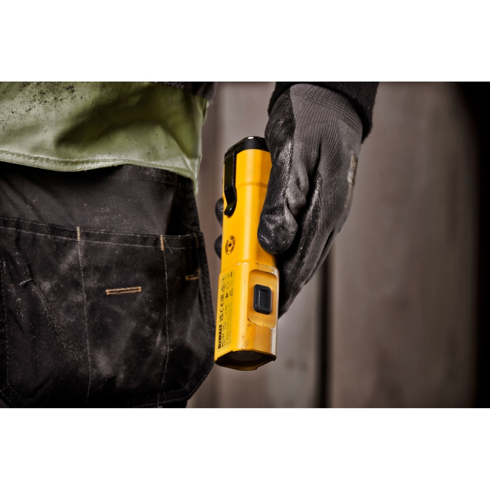 Lampe de poche USB-C - Batterie intégrée Li-Ion 3.6V 3Ah - DCL183-XJ - DEWALT