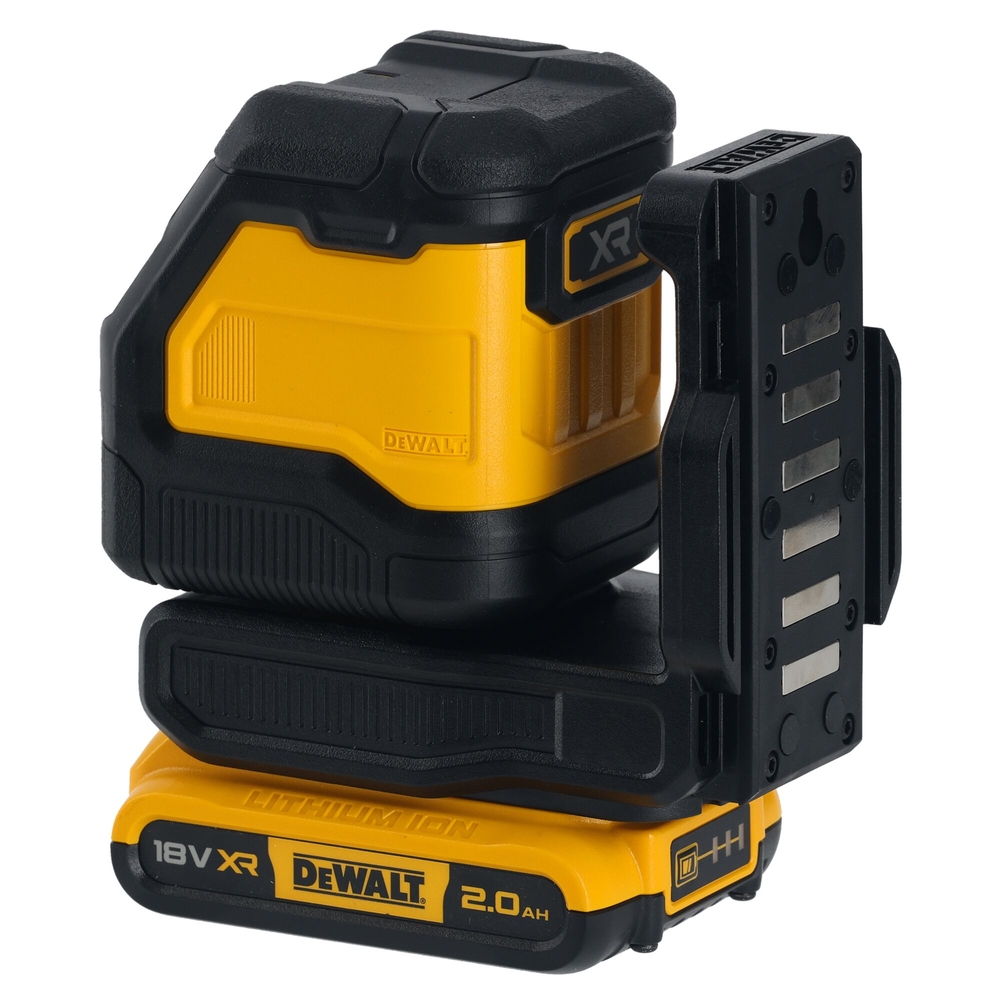 Laser croix compact XR 18V 2Ah Li-ion - Faisceaux verts - DCLE34021D1-QW - DEWALT