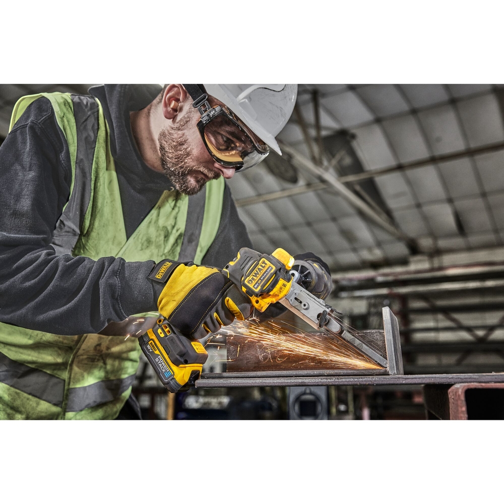 Lime à bande XR 18V 1.7Ah Li-Ion Brushless POWERSTACK - DCM200E2T-QW - DEWALT