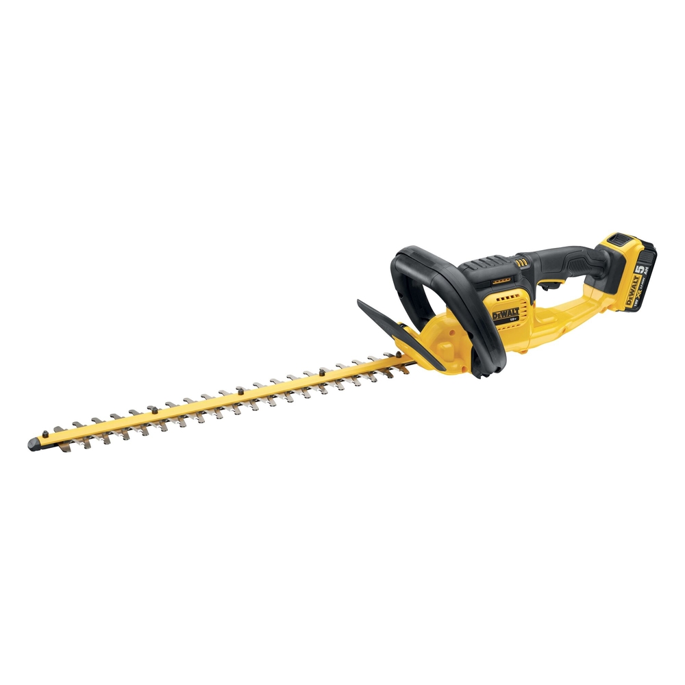 Taille-haies XR 18 V 5 Ah Li-Ion - 1 batterie, chargeur  - DCM563P1-QW - DEWALT