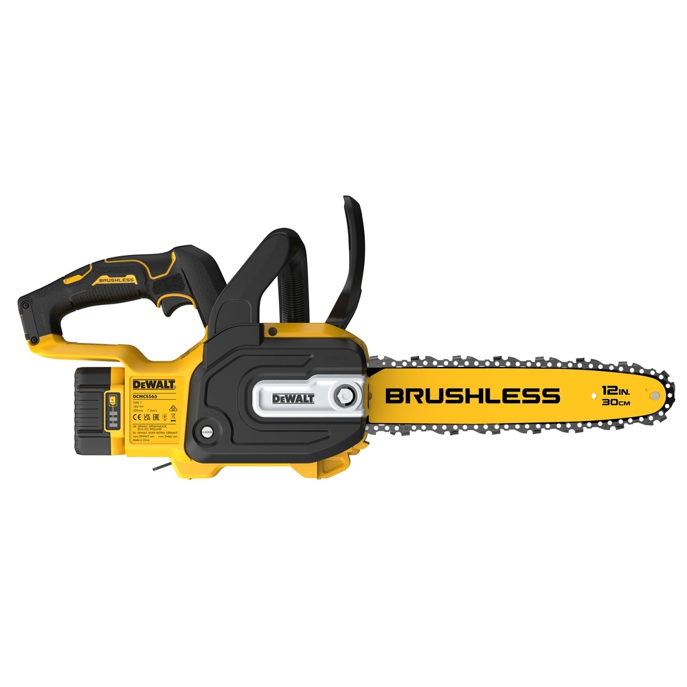 Tronçonneuse compacte 30 cm XR 18V 5Ah Li-Ion Brushless - DCMCS565P1-QW - DEWALT