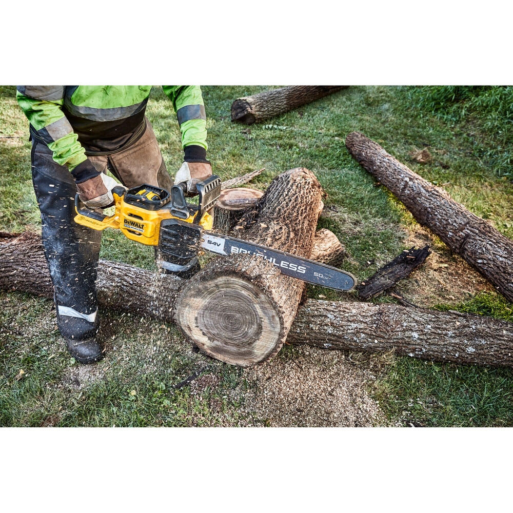 Tronçonneuse 50 cm XR FLEXVOLT 54V 3Ah Li-ion Brushless  - DCMCS575X1-QW - DEWALT