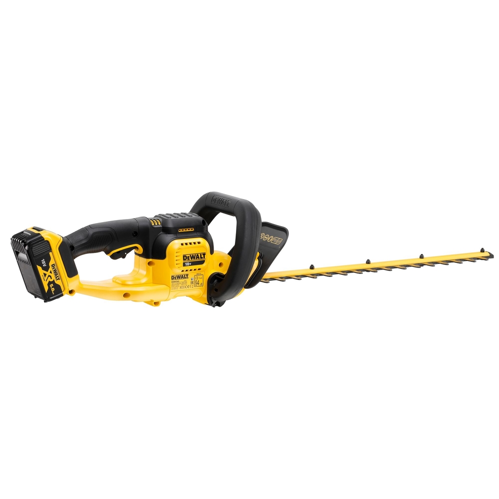 Taille-haies XR 18 V 5 Ah Li-Ion - 1 batterie, chargeur  - DCMHT563P1-QW - DEWALT
