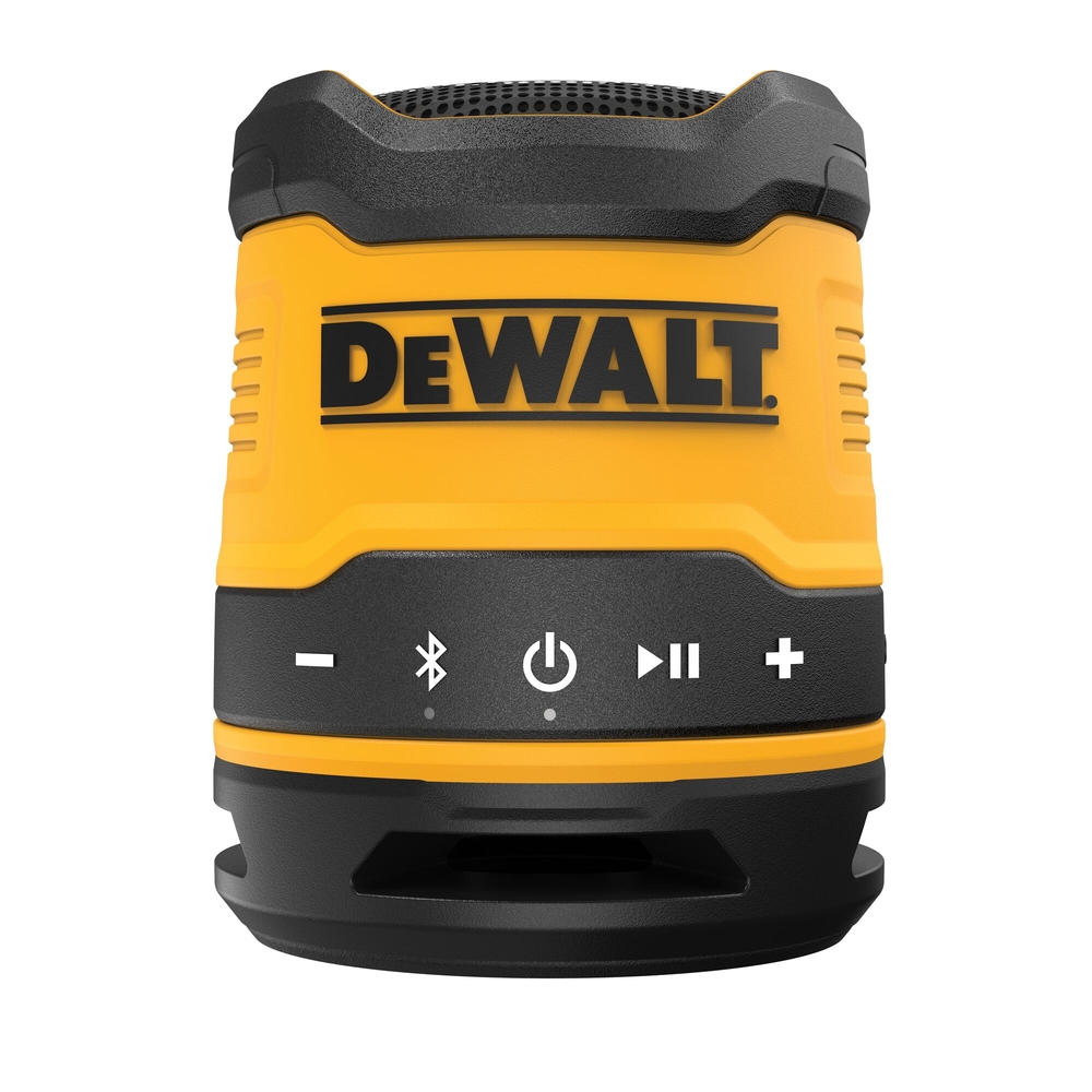 Enceinte Bluetooth USB-C - Attache avec clip, batterie intégrée - DCR009-XJ - DEWALT