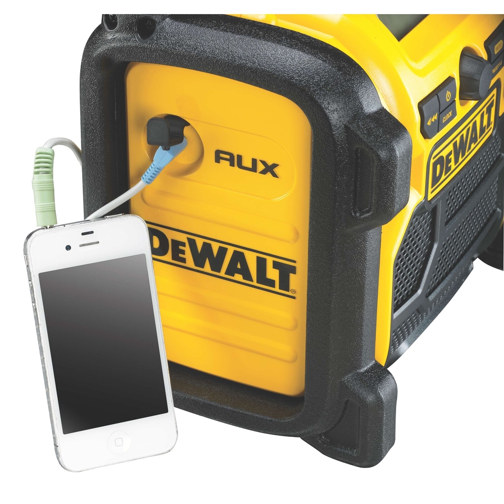 Radio compacte sur secteur ou batterie XR 12V / 18V - sans batterie ni chargeur - DCR019-QW - DEWALT