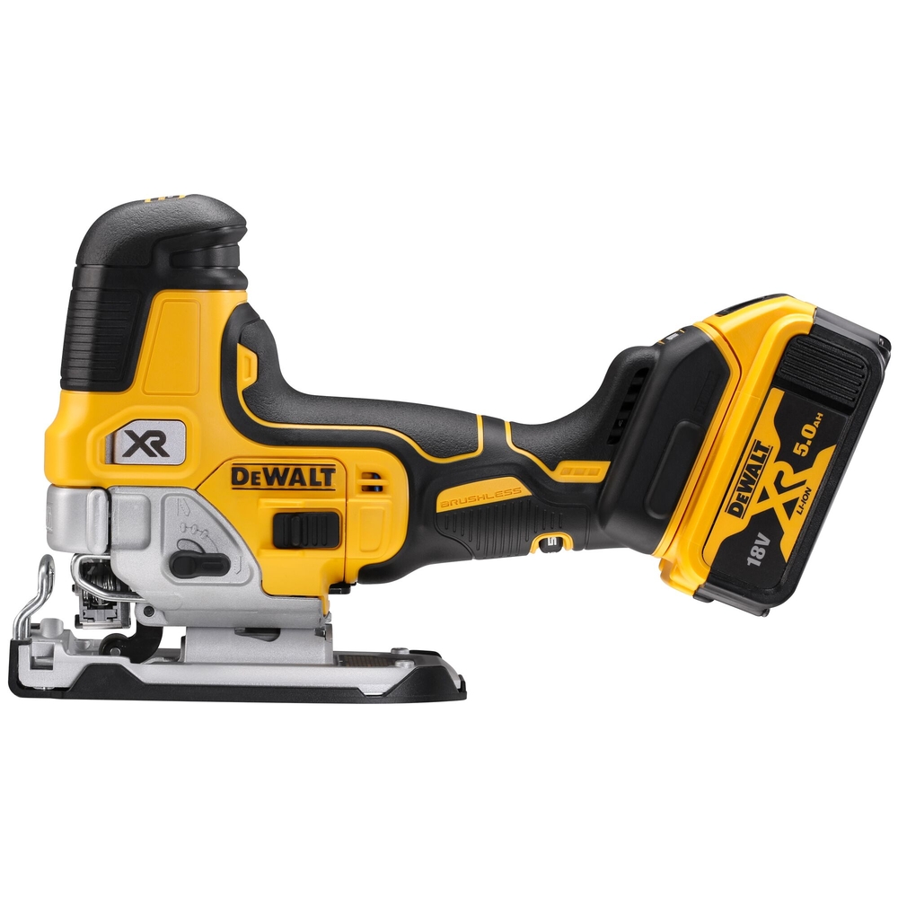 Scie sauteuse à prise par le corps XR 18 V 5 Ah Li-Ion Brushless  - DCS335P2-QW - DEWALT