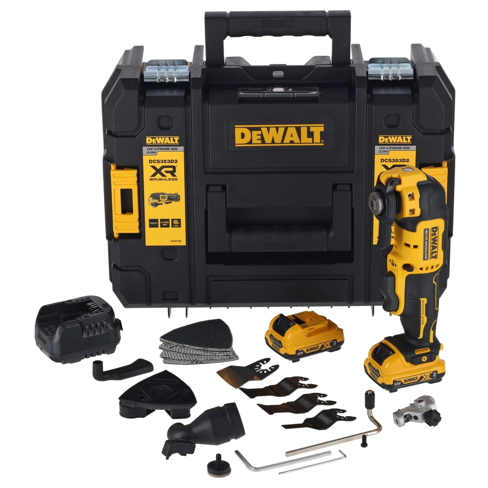 Multi-cutter XR 12 V 2 Ah Li-Ion Brushless - DCS353D2-QW - DEWALT