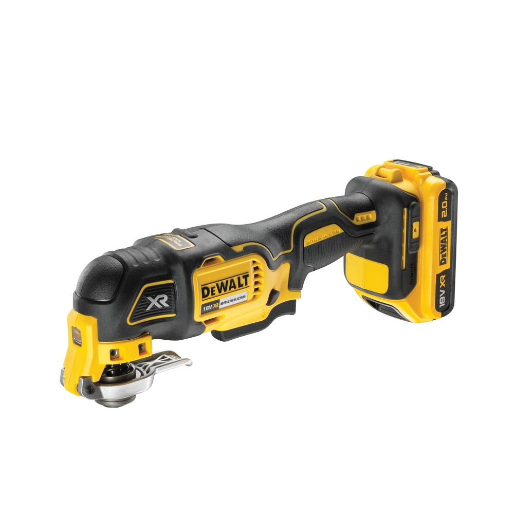 Multi-cutter XR 18 V 2 Ah Li-Ion Brushless - 32 accessoires - DCS355D2-QW - DEWALT