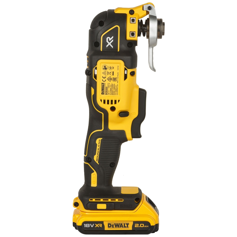 Multi-cutter XR 18 V 2 Ah Li-Ion Brushless - 32 accessoires - DCS355D2-QW - DEWALT