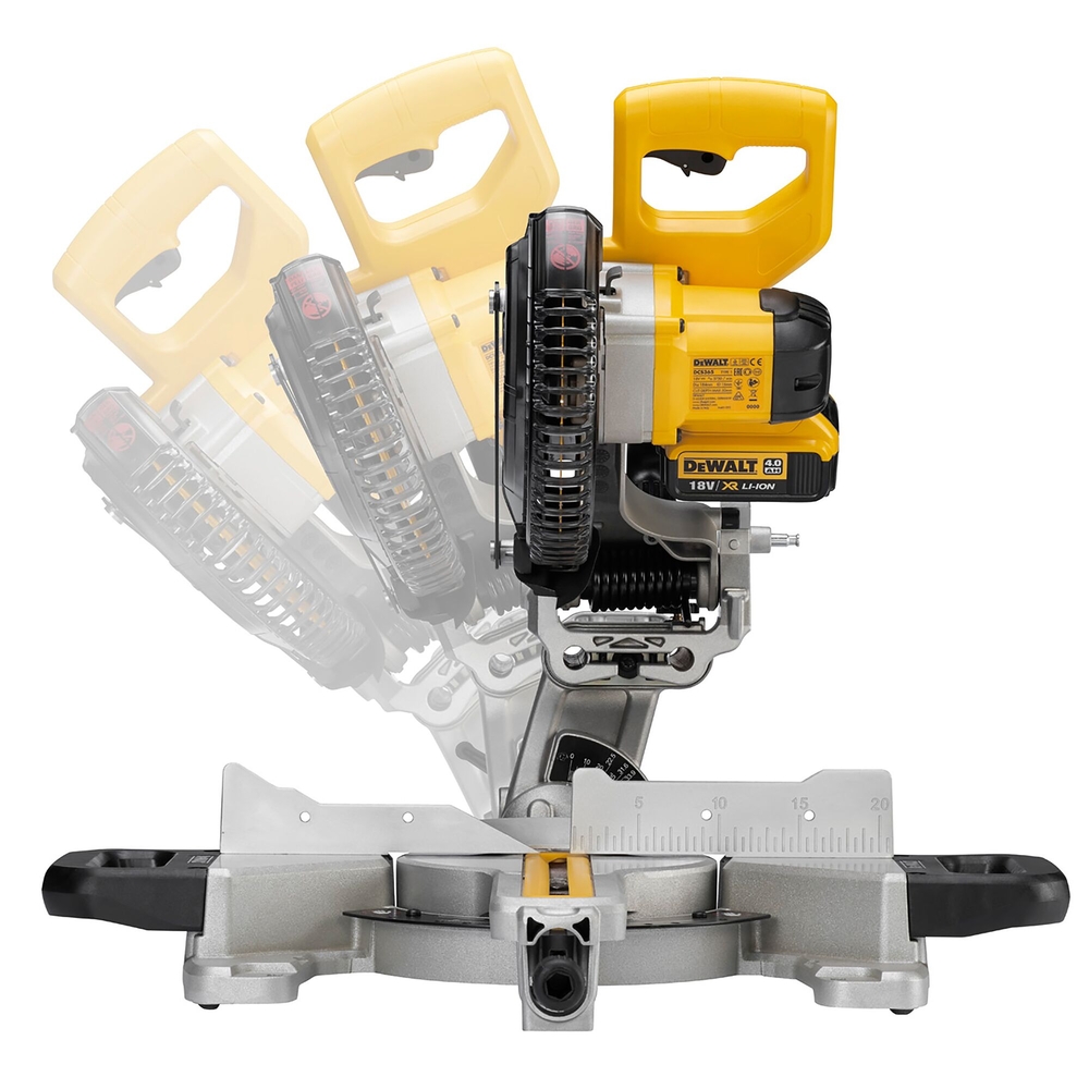 Scie à onglets radiale XR 18 V 184 mm  - DCS365N-XJ - DEWALT