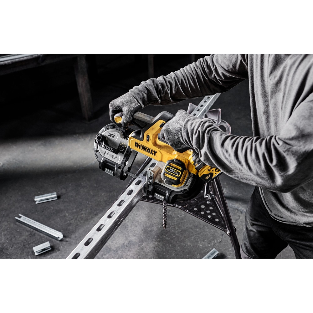 Scie à ruban XR 18V Brushless - Sans batterie ni chargeur, coffret TSTAK - DCS378N-XJ - DEWALT