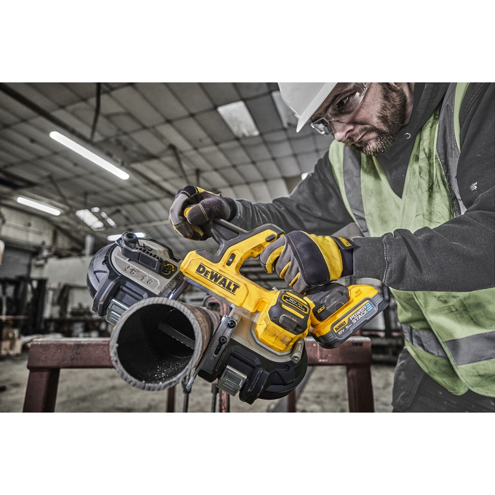 Scie à ruban XR 18V Brushless - Sans batterie ni chargeur, coffret TSTAK - DCS378N-XJ - DEWALT