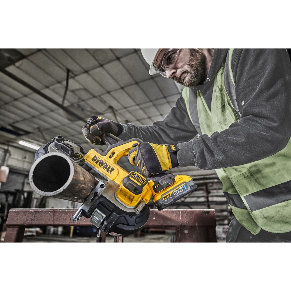 Scie à ruban XR 18V Brushless - Sans batterie ni chargeur, coffret TSTAK - DCS378N-XJ - DEWALT