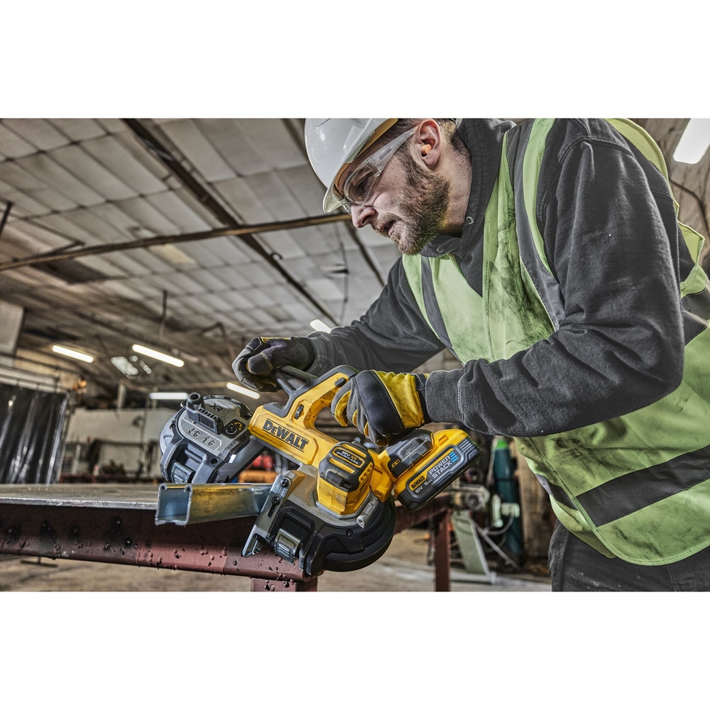 Scie à ruban XR 18V Brushless - Sans batterie ni chargeur, coffret TSTAK - DCS378N-XJ - DEWALT