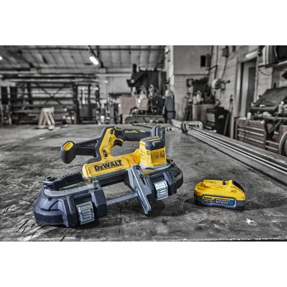 Scie à ruban XR 18V Brushless - Sans batterie ni chargeur, coffret TSTAK - DCS378N-XJ - DEWALT